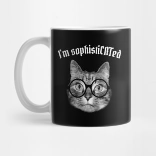 I'm sophisticated cat Mug